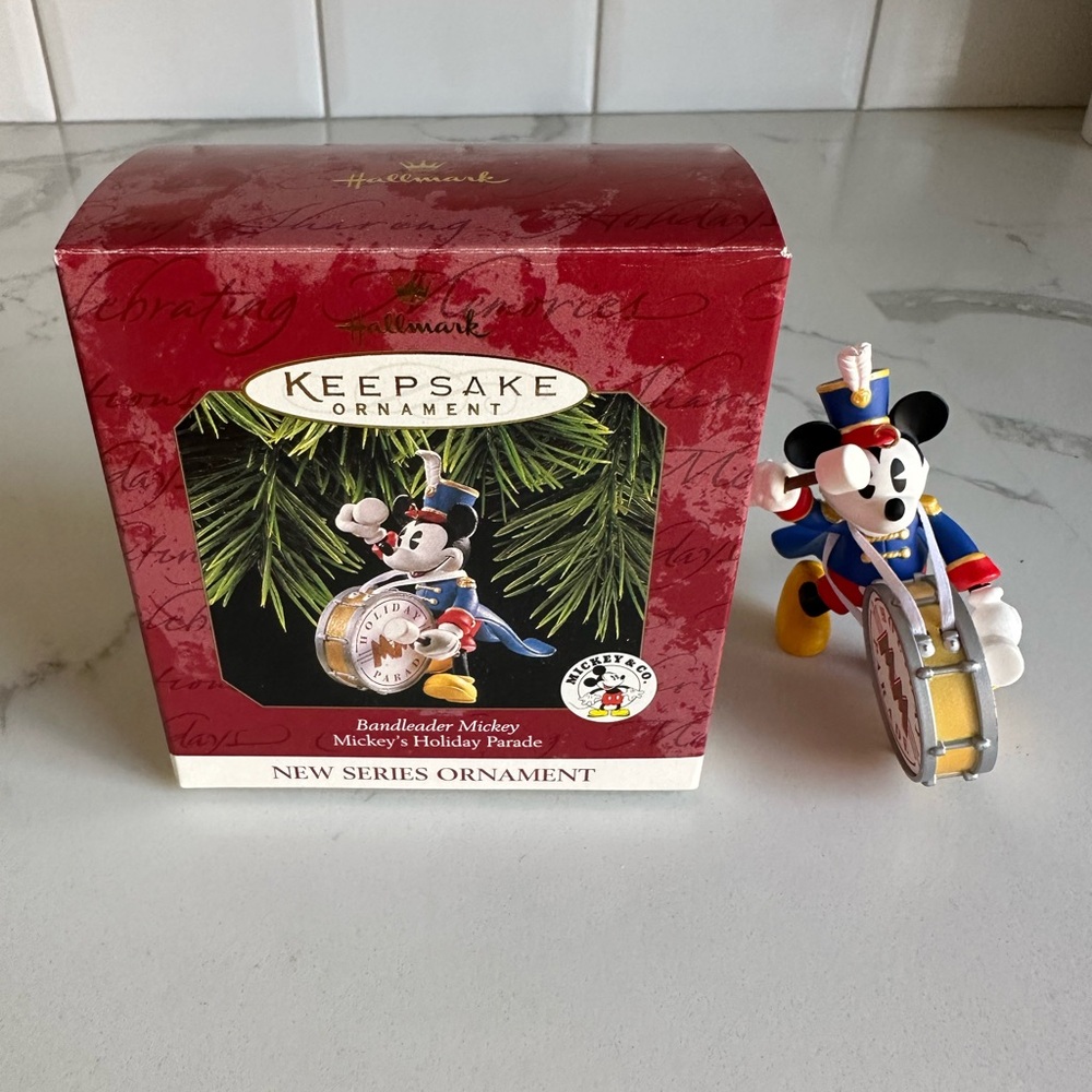Hallmark 1997 Bandleader Mickey ornament